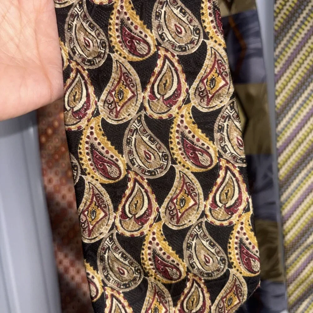 lot of 6 mens ties vintage